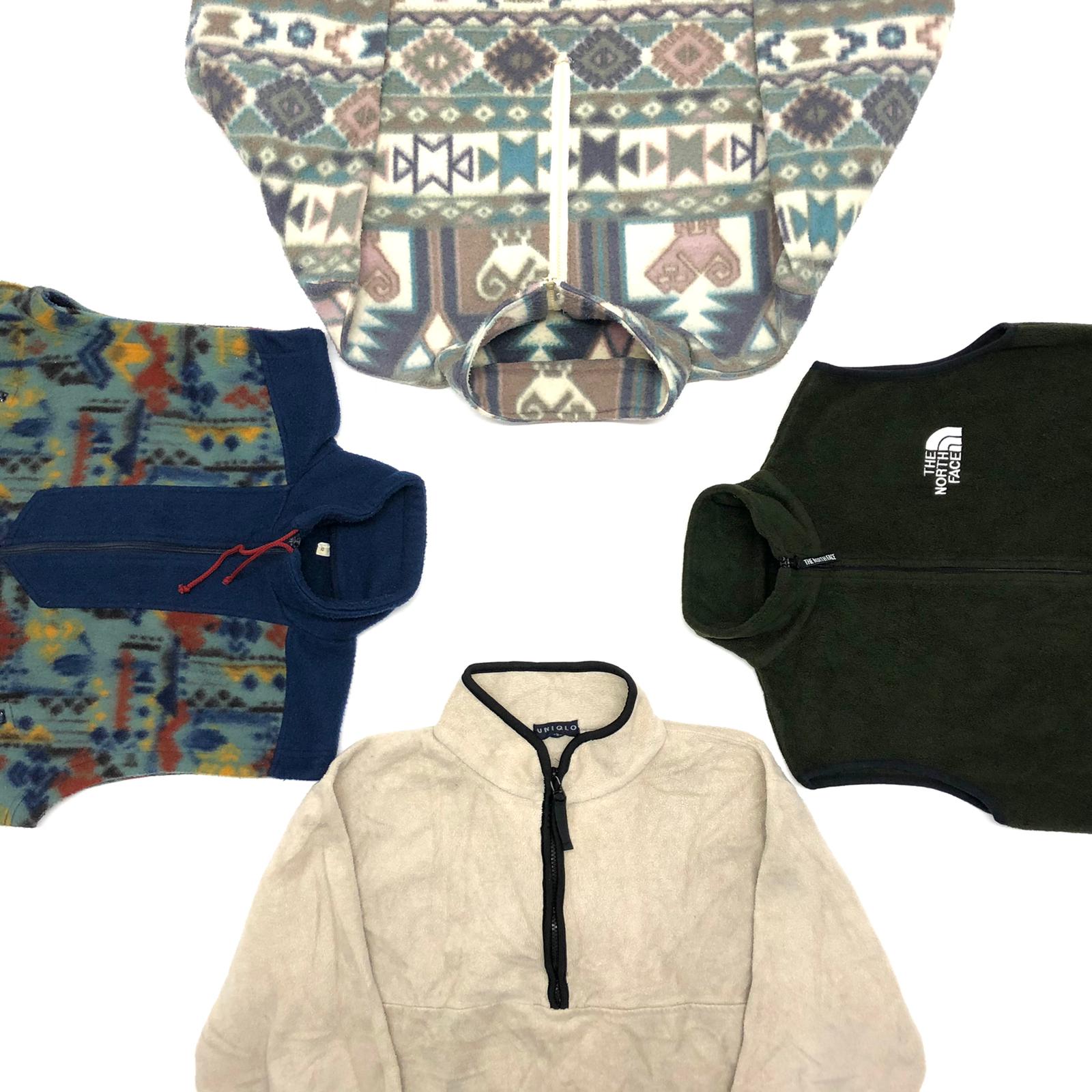 Vintage Fleece Simple Sweatshirt