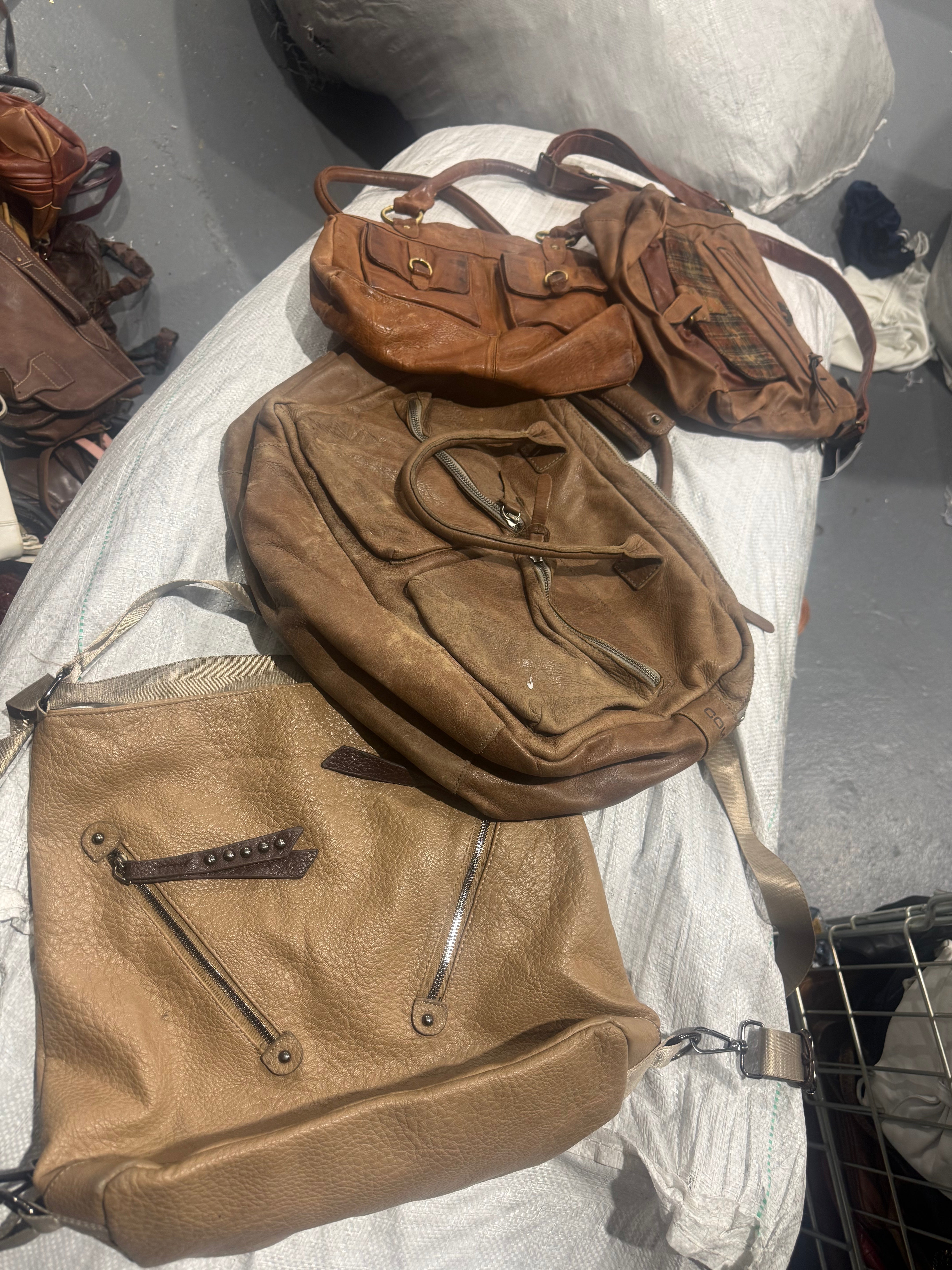Vintage Wholesale Ladies Leather Bag Lot