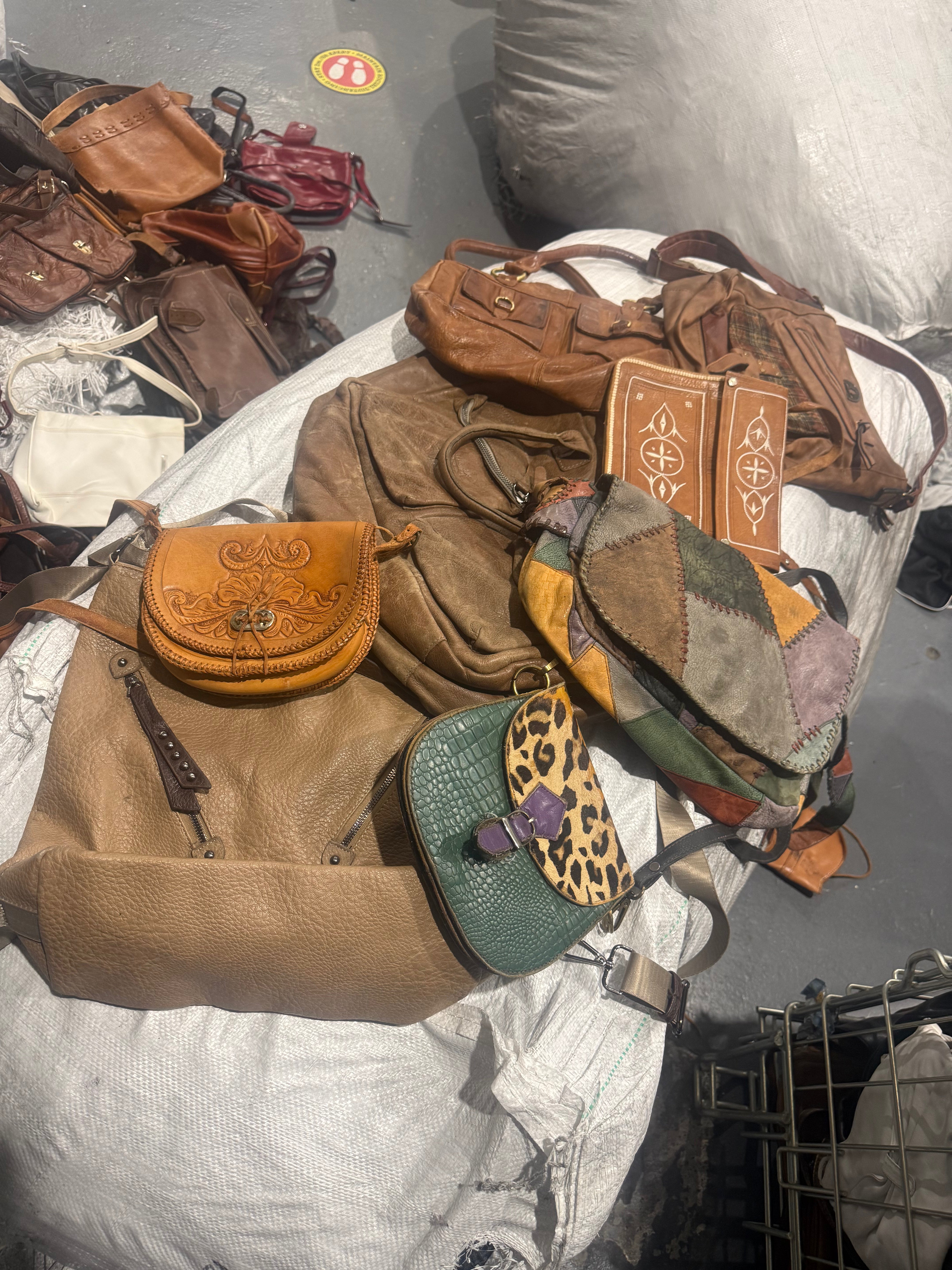 Vintage Wholesale Ladies Leather Bag Lot