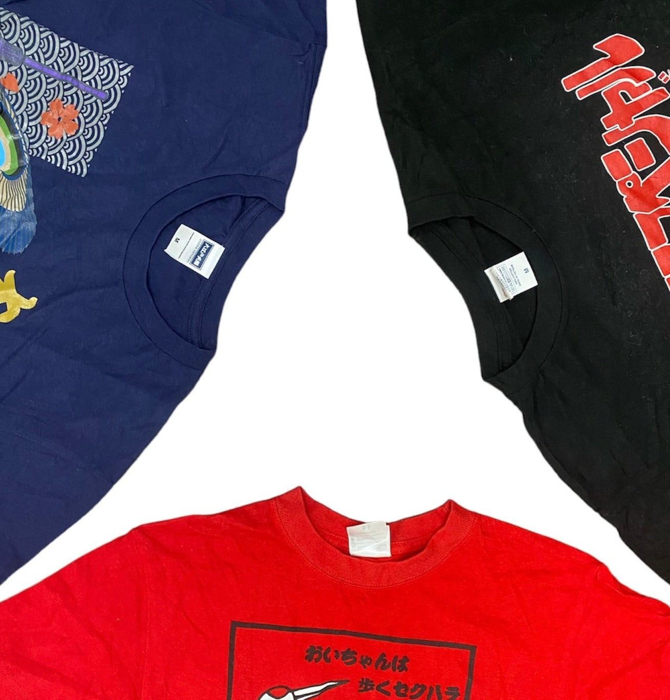 Vintage Wholesale Japanese Print Graphic T-Shirts