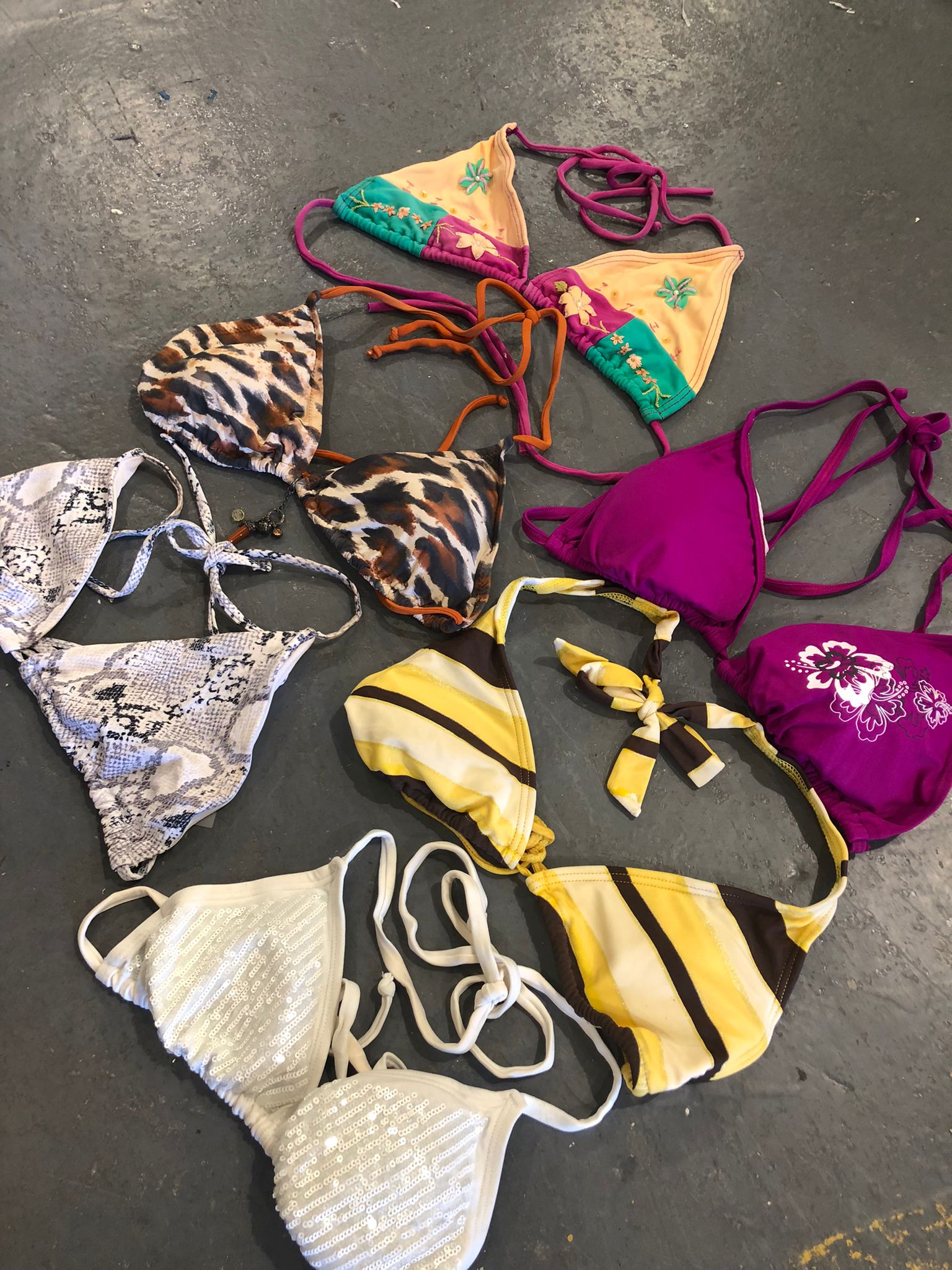 VIntage Wholesale Bikini Top Mix