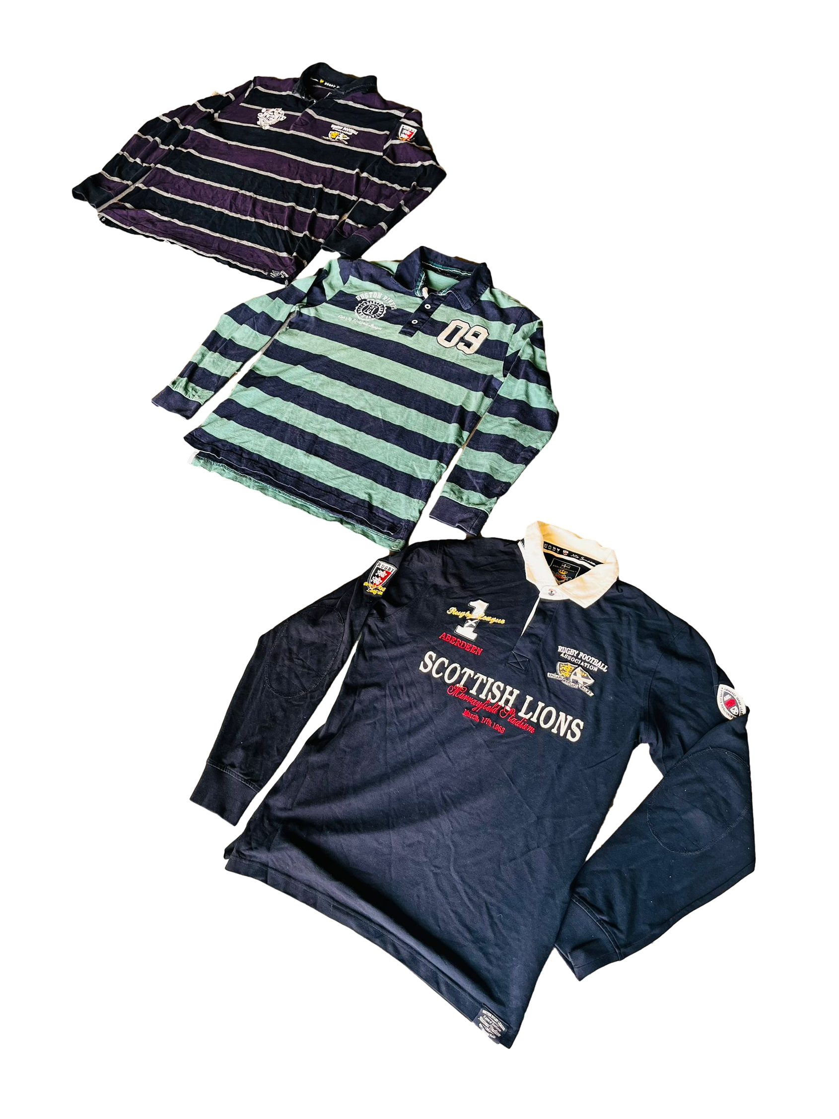 Vintage Wholesale Unbranded Rugby Polos