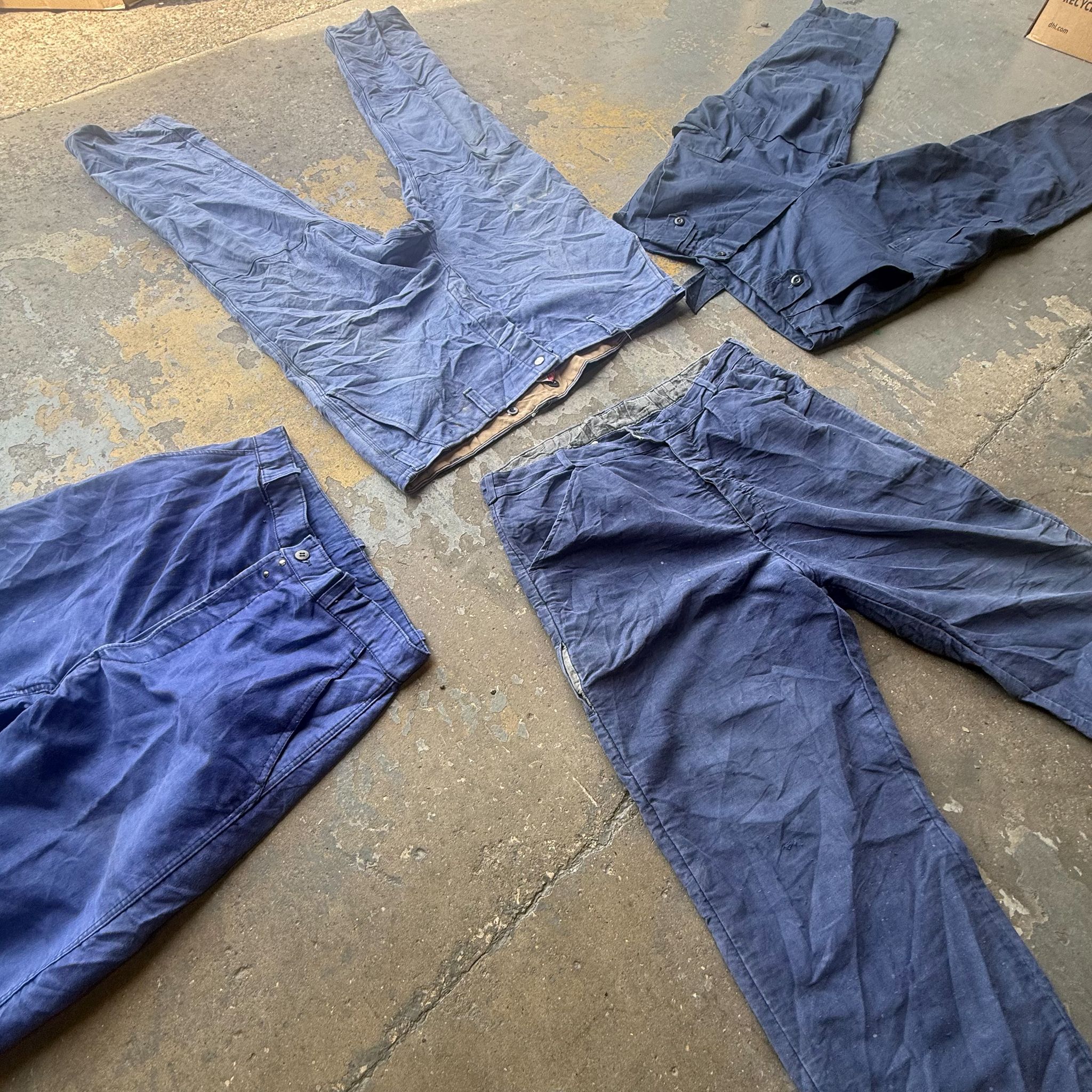 Vintage Wholesale French Chore Worker Trousers