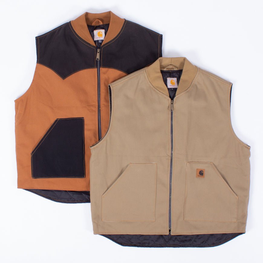 Reworked Carhartt Gilets - The Vintage Wholesale Company