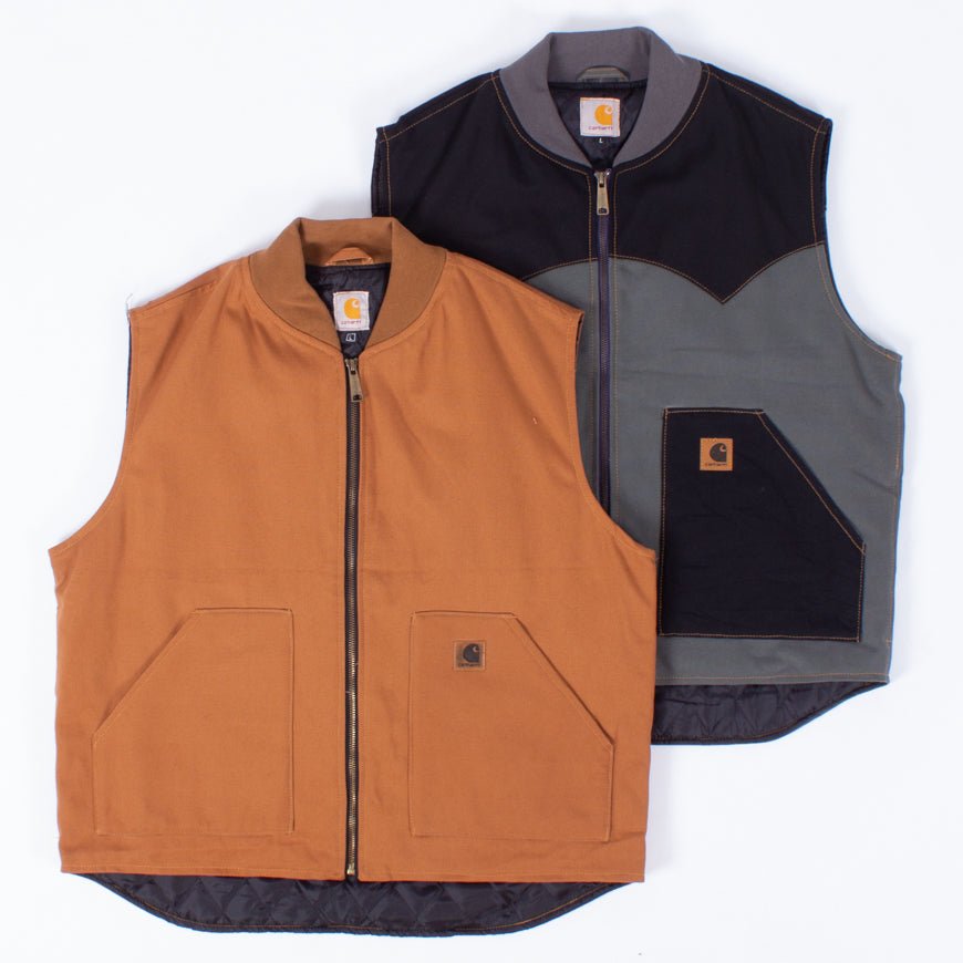 Reworked Carhartt Gilets - The Vintage Wholesale Company