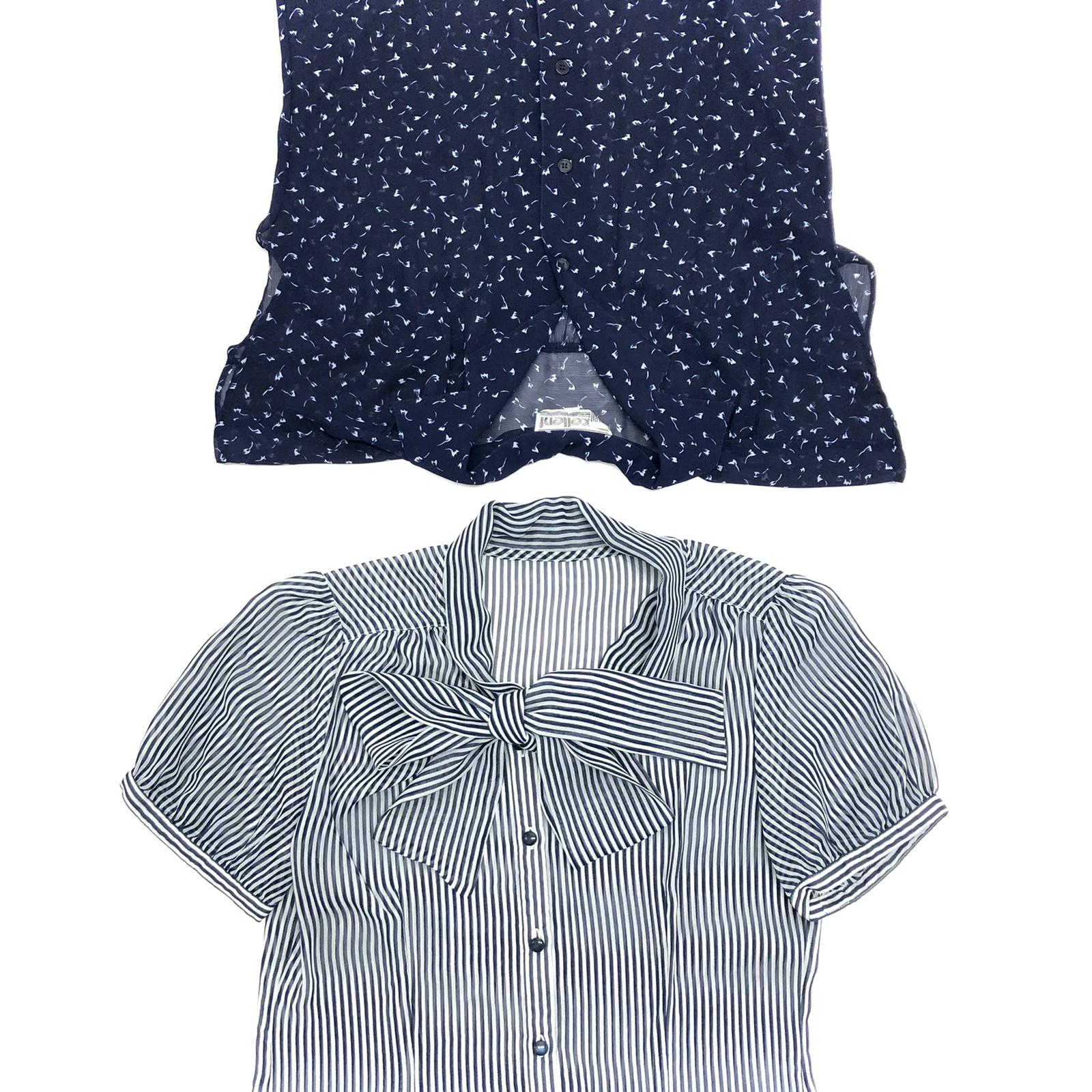 Vintage 1980's Blouses Tops Mix - The Vintage Wholesale Company