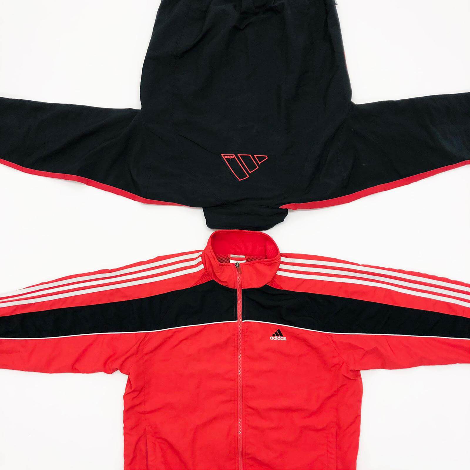 Vintage 90's Branded Track/Shell Tops Mix - The Vintage Wholesale Company