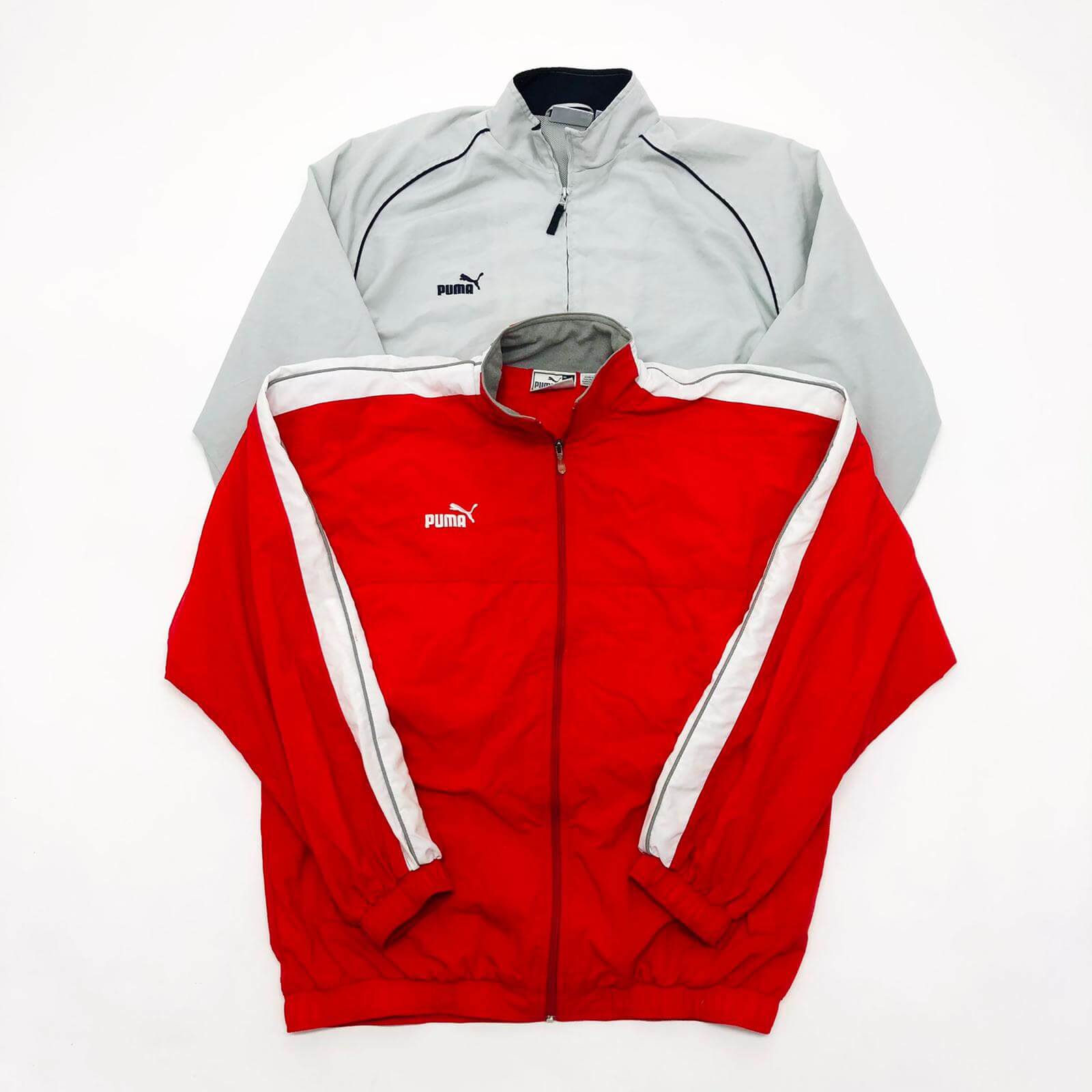 Vintage 90's Branded Track/Shell Tops Mix - The Vintage Wholesale Company