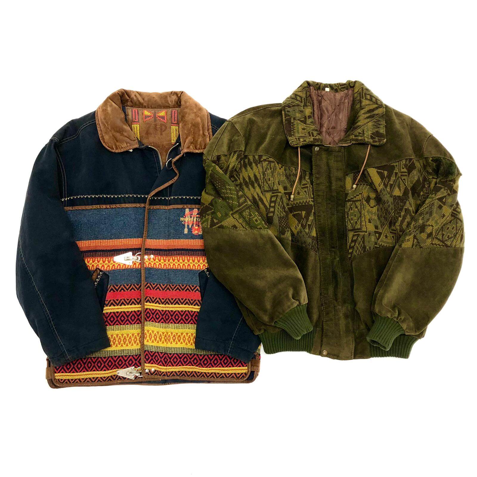 Vintage Aztec Inca Jacket Mix - The Vintage Wholesale Company