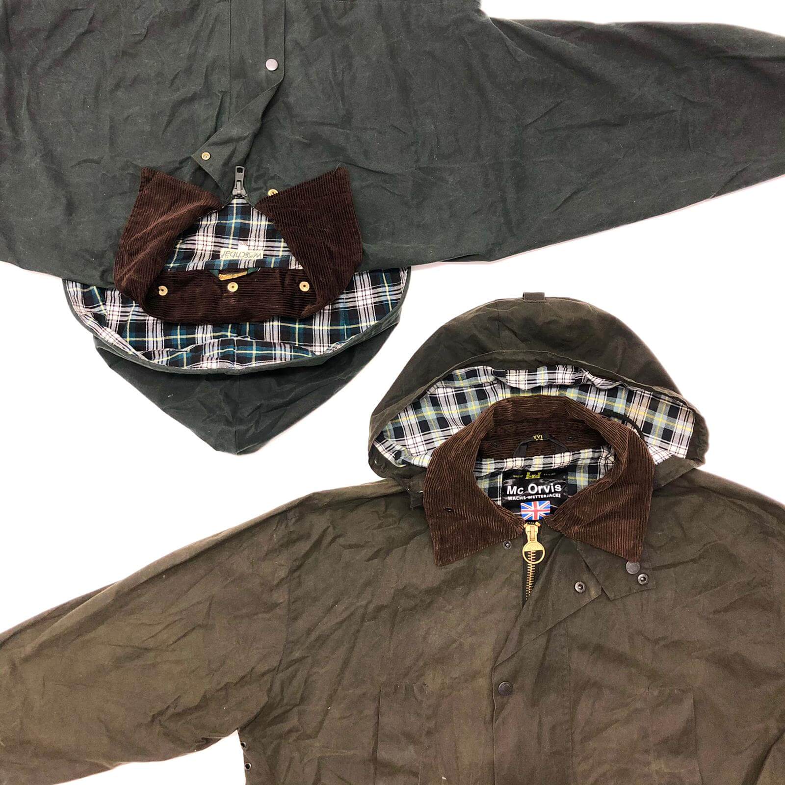 Vintage Barbour Wax Jacket Mix - The Vintage Wholesale Company