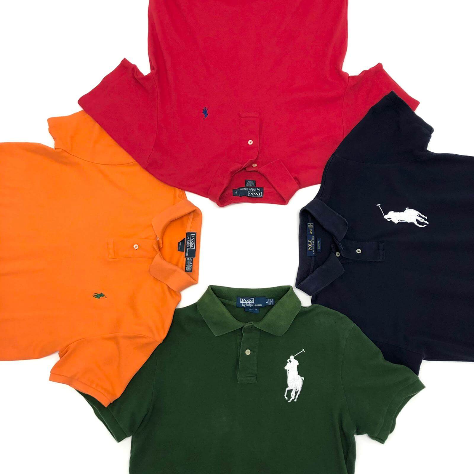 Vintage Branded Polo Shirt Mix - The Vintage Wholesale Company