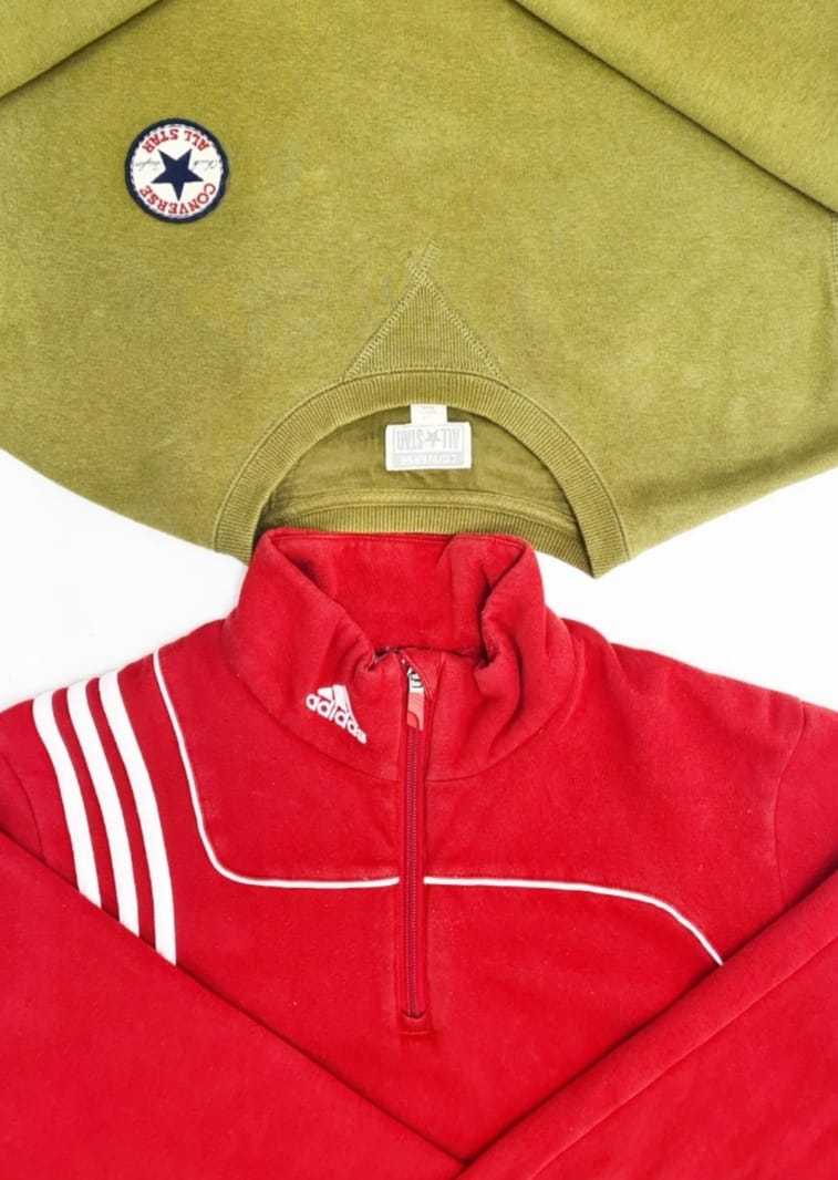 Vintage Branded Sports Sweaters Mix - The Vintage Wholesale Company