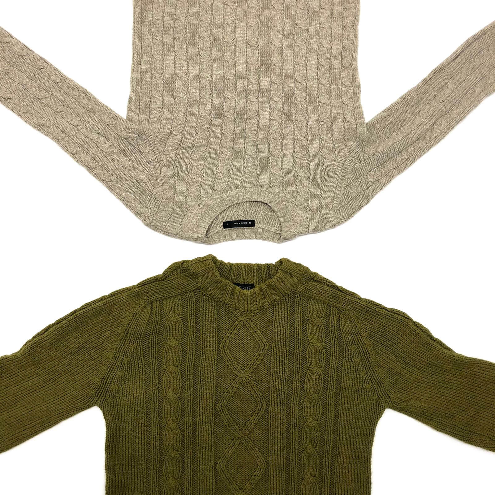 Vintage Cable/Aran Jumper Mix - The Vintage Wholesale Company
