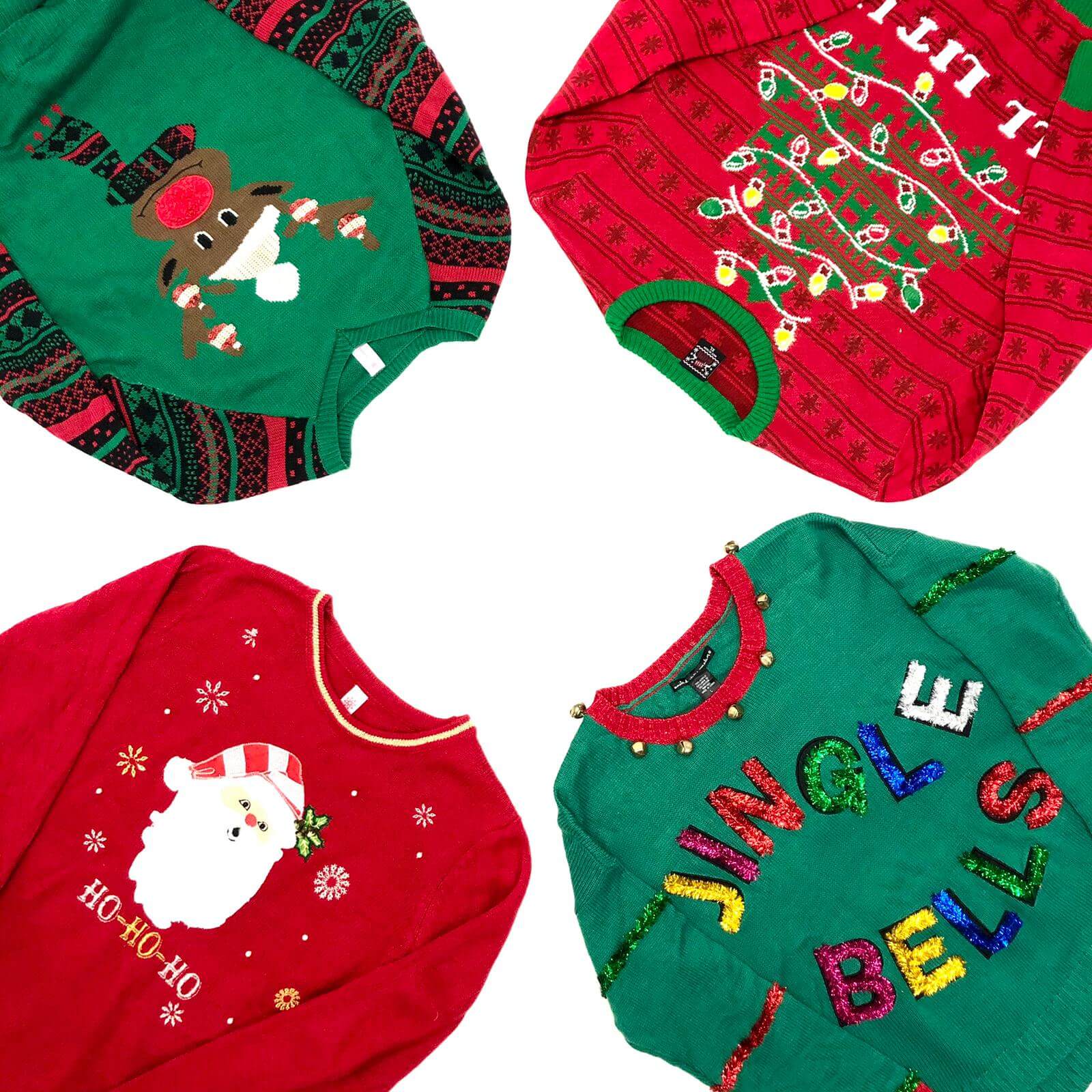 Vintage Christmas Sweater & Cardigan Mix - The Vintage Wholesale Company