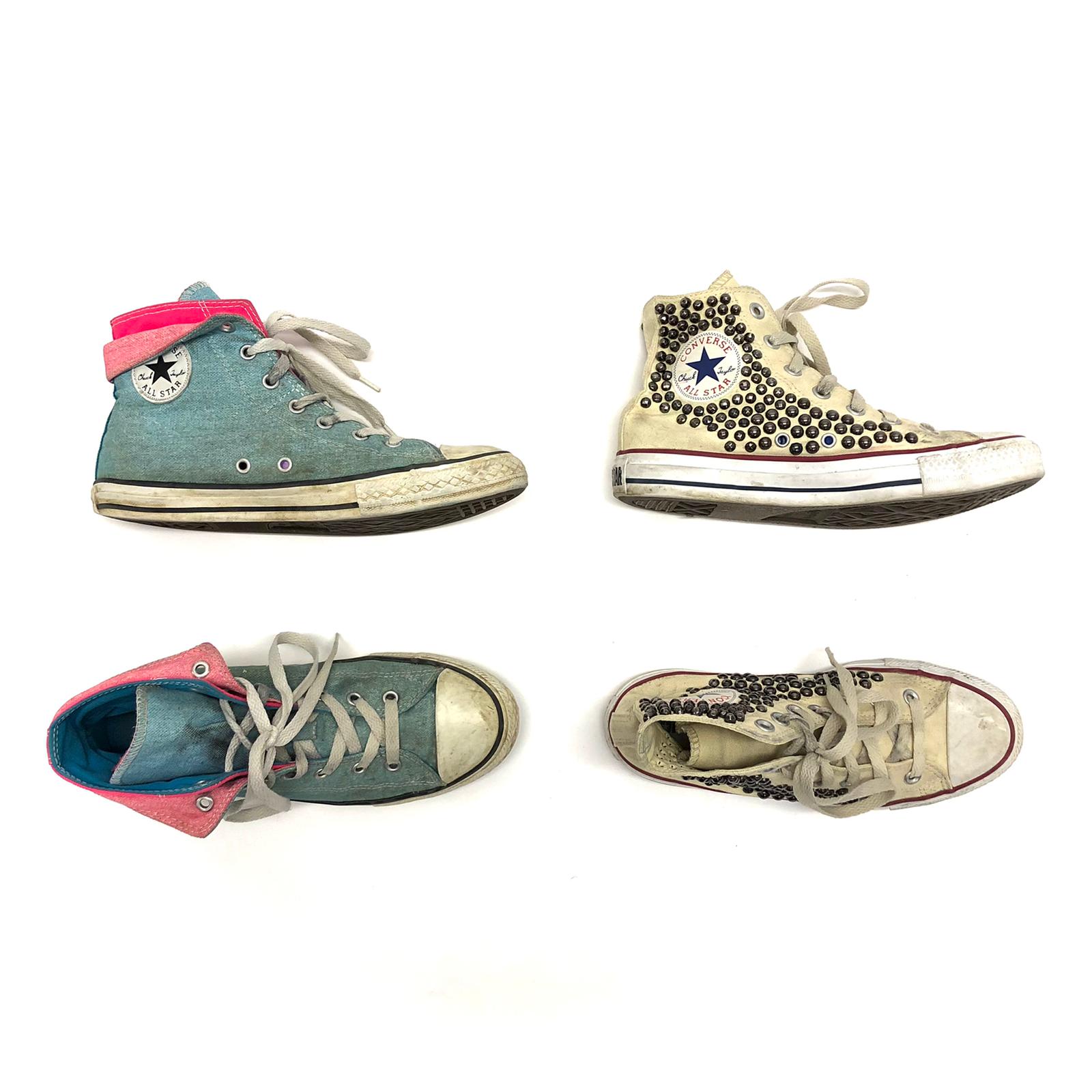 Vintage Converse VansTrainers Mix Grade B - The Vintage Wholesale Company