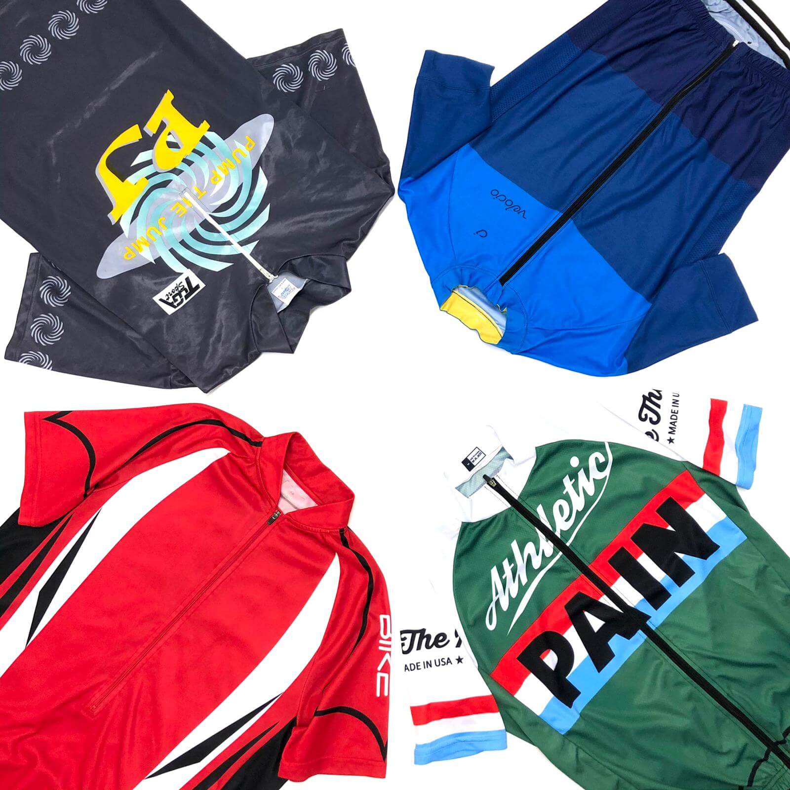 Vintage Cycling Jerseys - The Vintage Wholesale Company