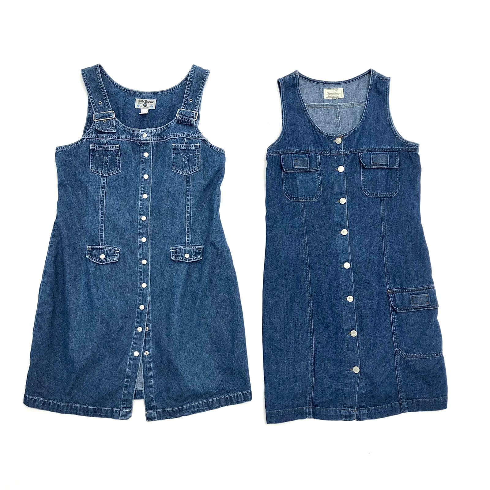 Vintage Denim Dress - The Vintage Wholesale Company