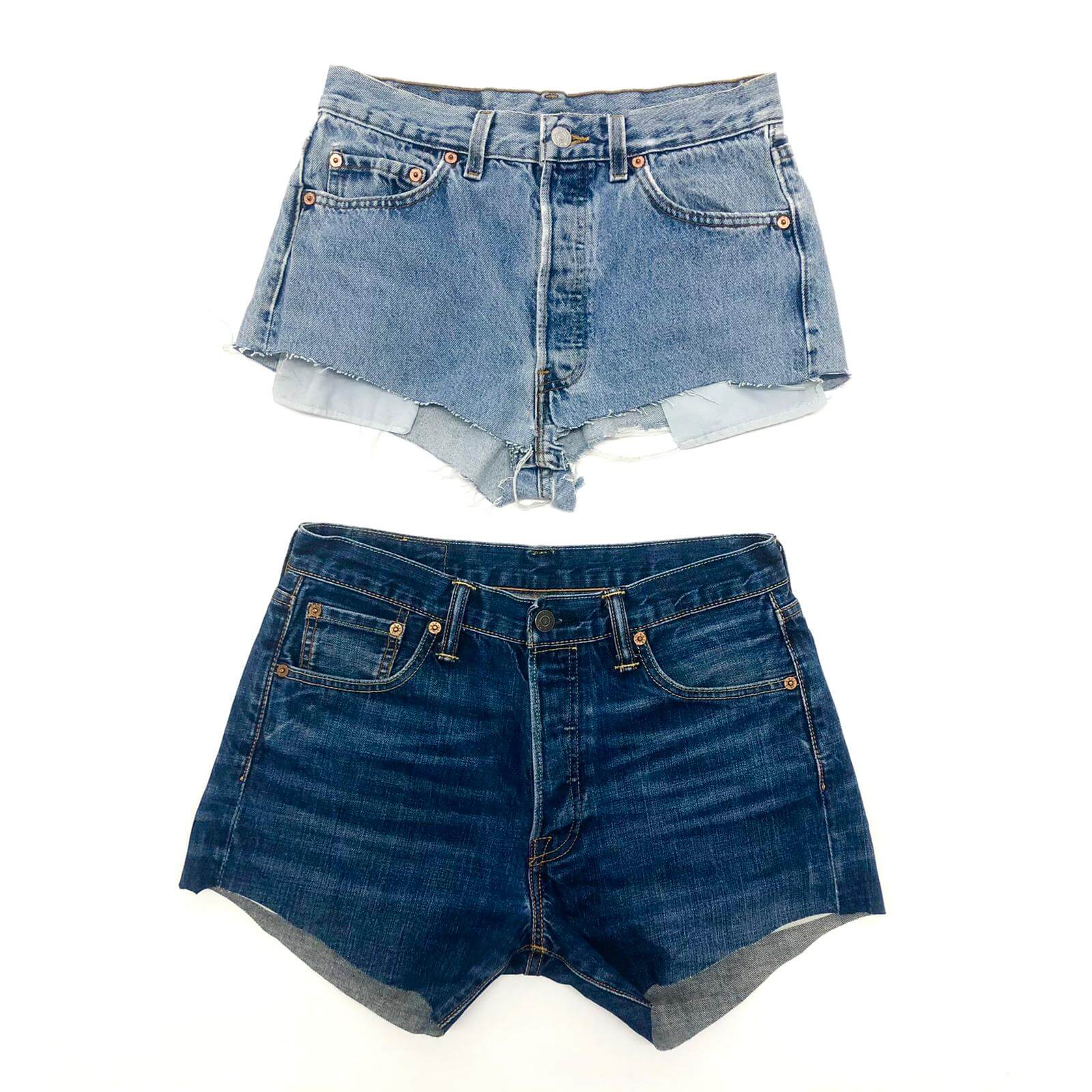 Vintage Denim Shorts - The Vintage Wholesale Company