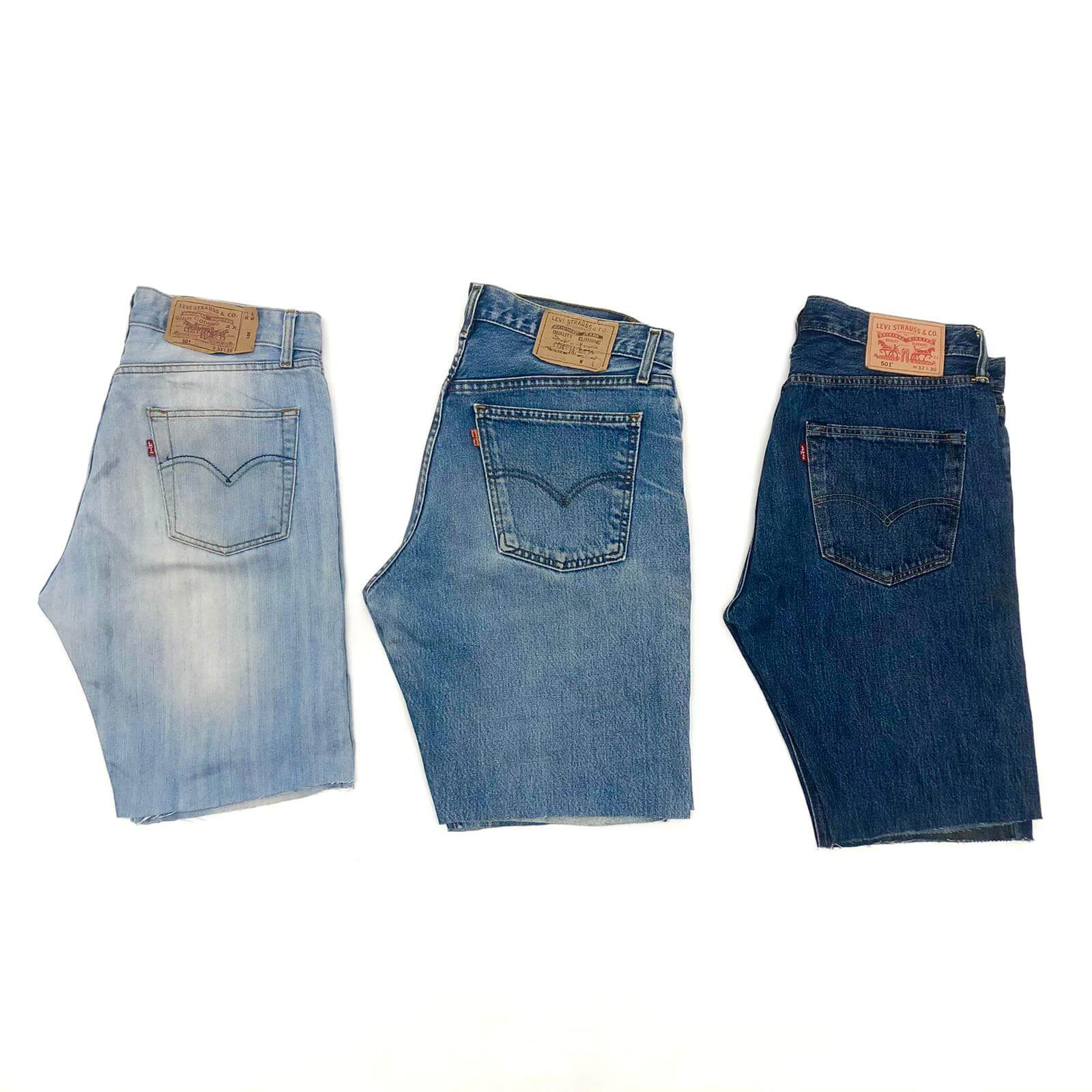 Vintage Denim Shorts - The Vintage Wholesale Company