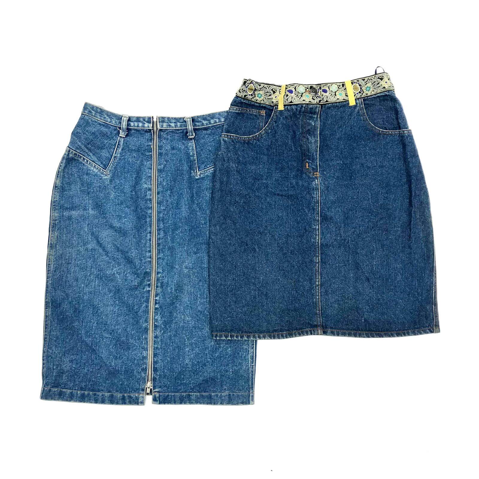 Vintage Denim Skirt - The Vintage Wholesale Company