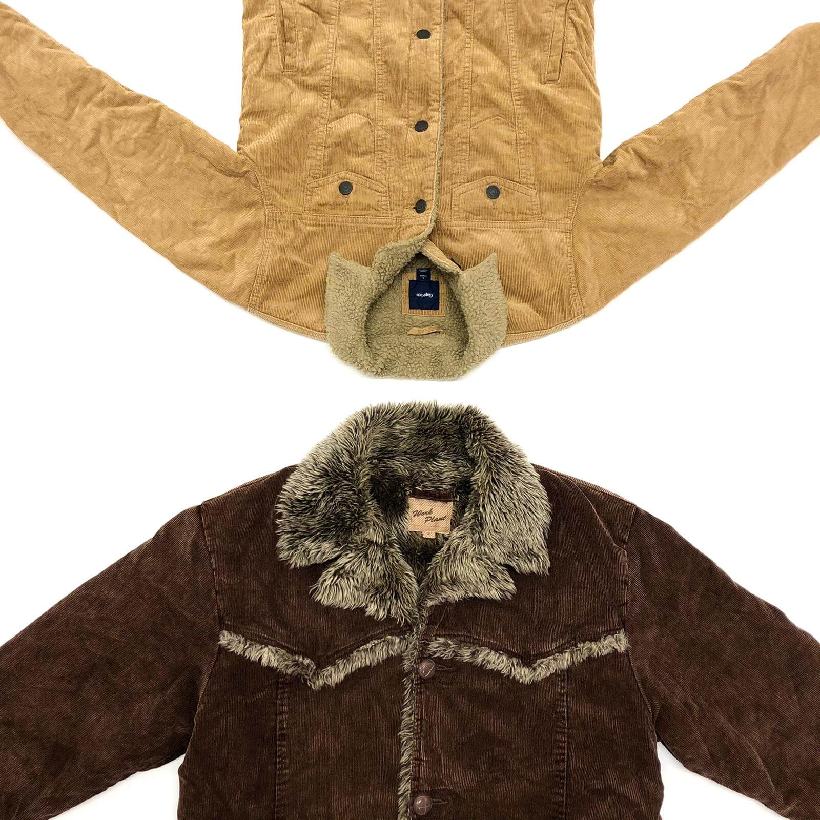 Vintage Fleece Lined Denim Jacket - The Vintage Wholesale Company