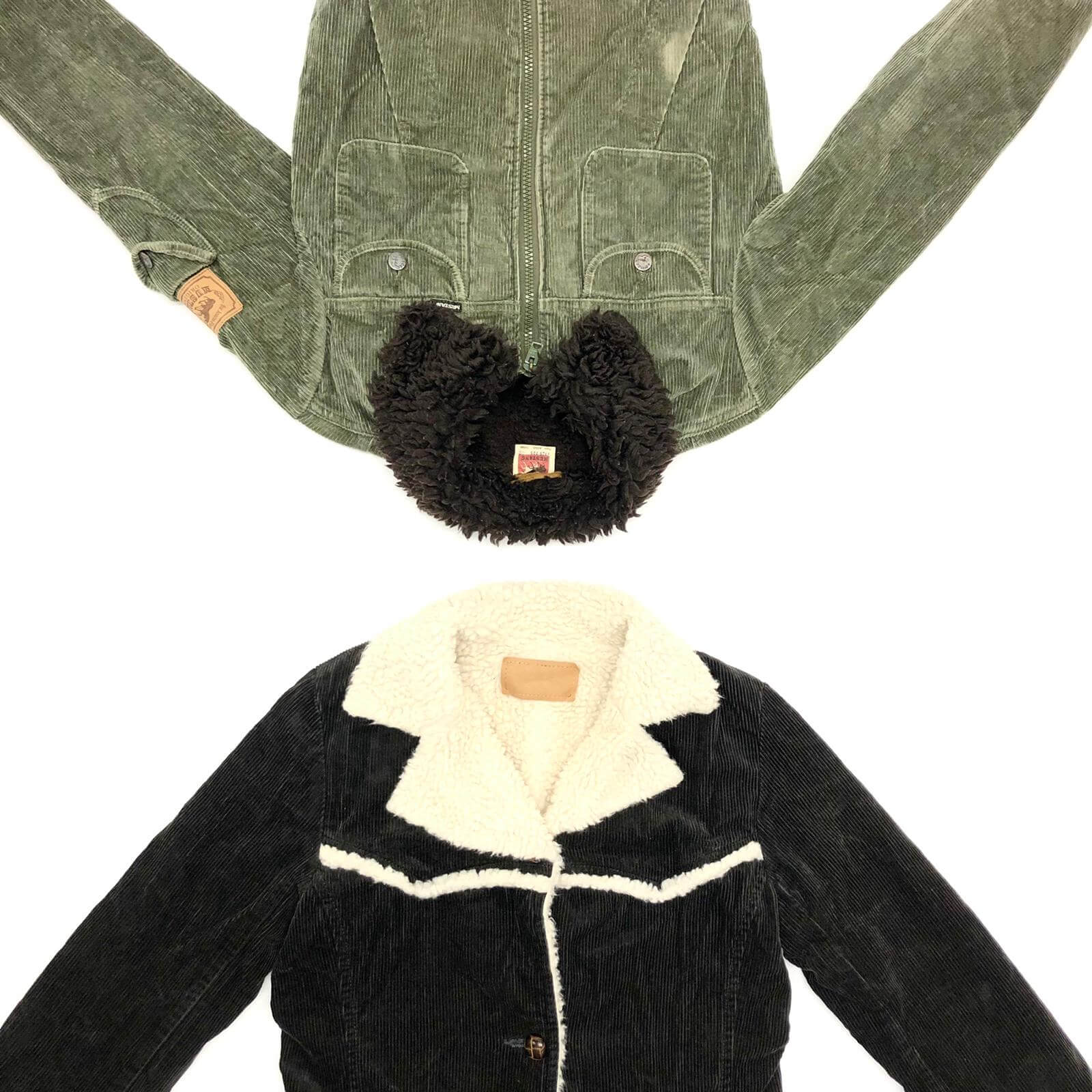 Vintage Fleece Lined Denim Jacket - The Vintage Wholesale Company