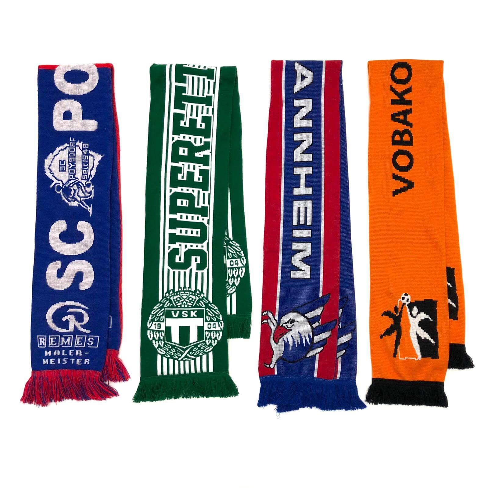 Vintage Football Scarves - The Vintage Wholesale Company