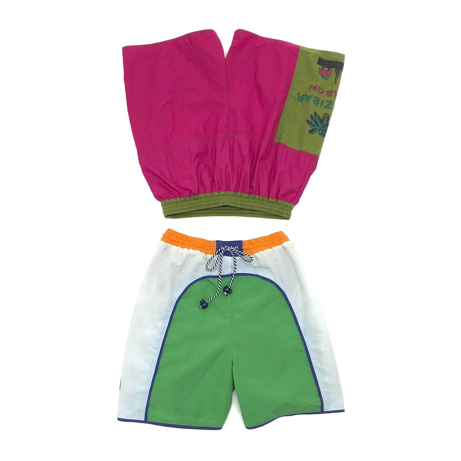 Vintage Hawaiian Beach Shorts - The Vintage Wholesale Company