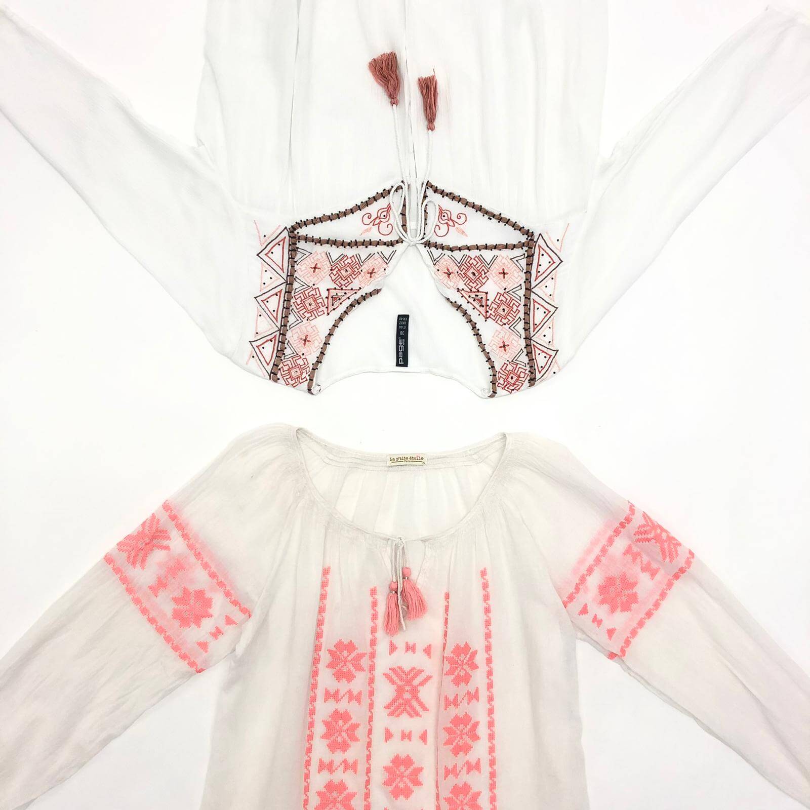 Vintage India Blouse Per Piece - The Vintage Wholesale Company