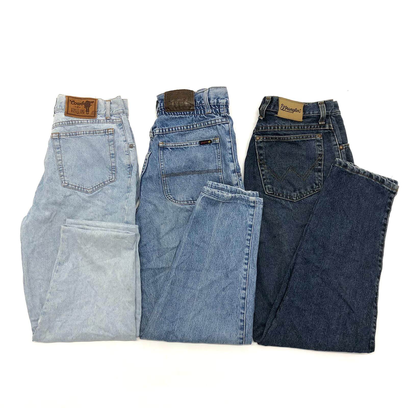 Vintage Ladies High Waisted Jeans - The Vintage Wholesale Company