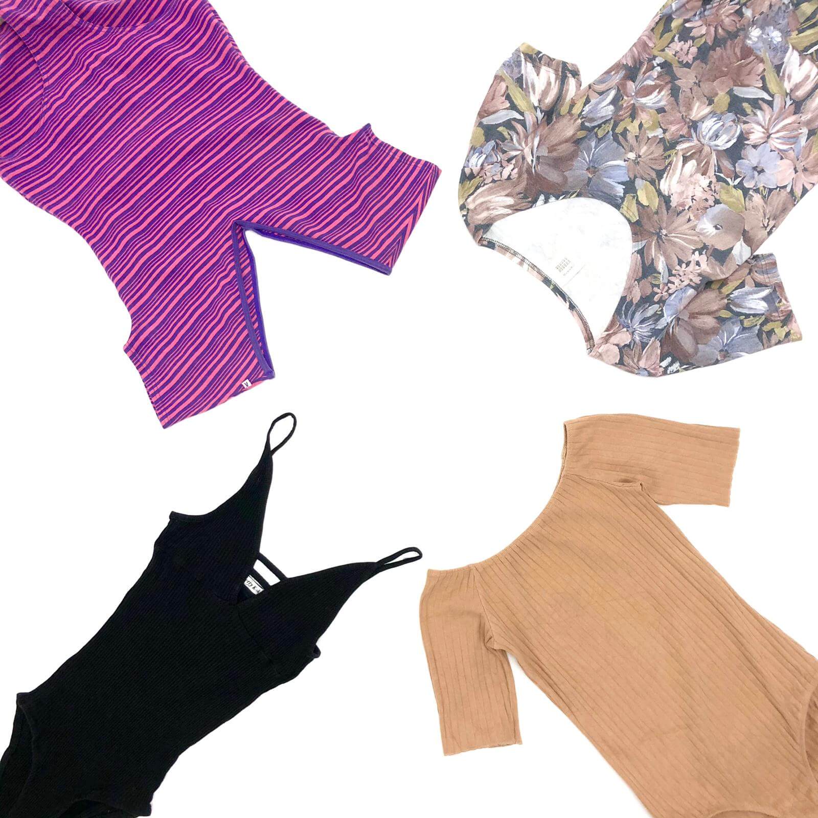 Vintage Ladies Leotard Bodycon Mix - The Vintage Wholesale Company