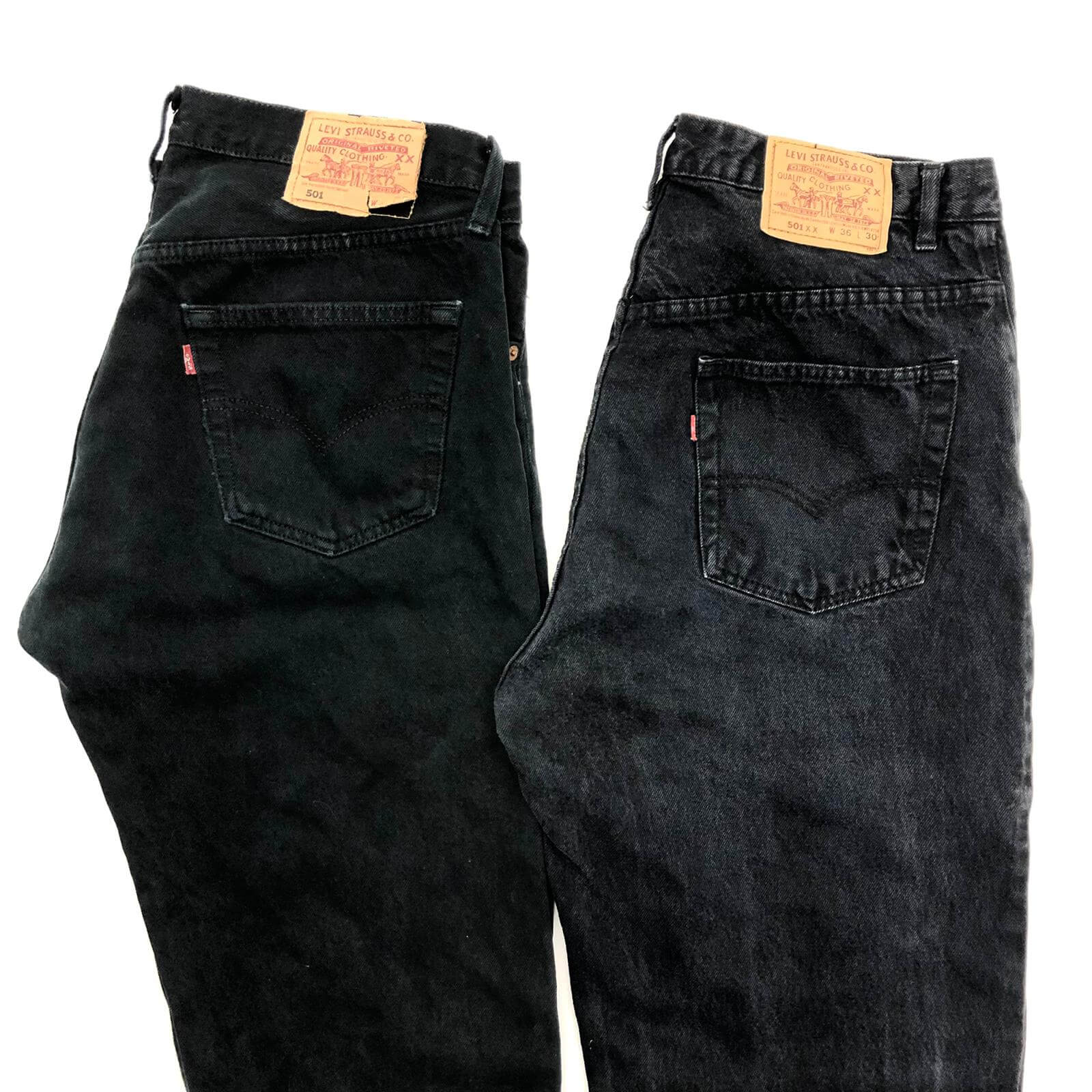 Vintage Levis 501 Black Grade A - The Vintage Wholesale Company