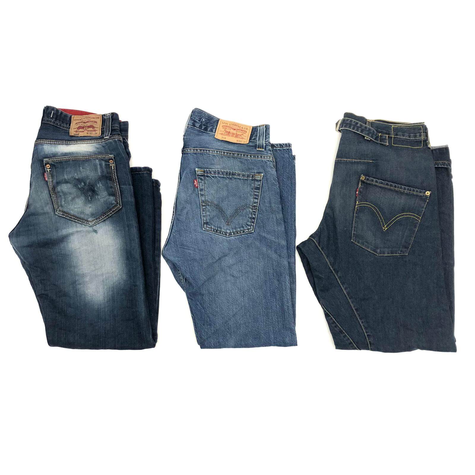 Vintage Levis Blue/Black Mixed Series Grade B - The Vintage Wholesale Company