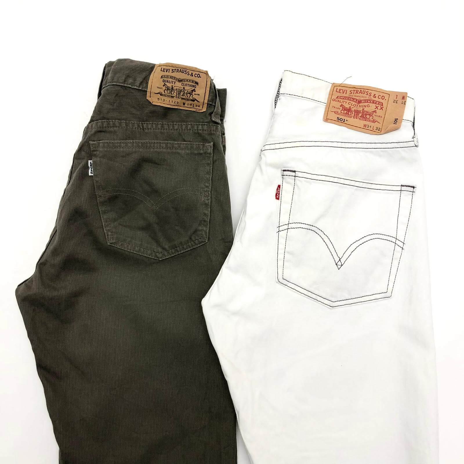Vintage Levi's Coloured Jeans - The Vintage Wholesale Company