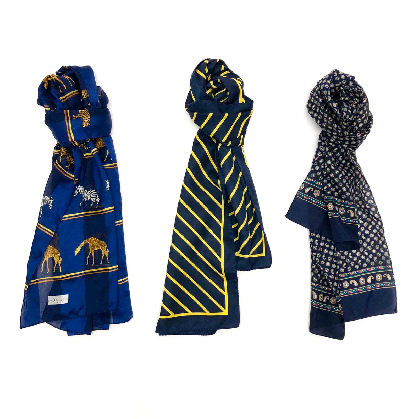 Vintage Mens Mod Scarves - The Vintage Wholesale Company
