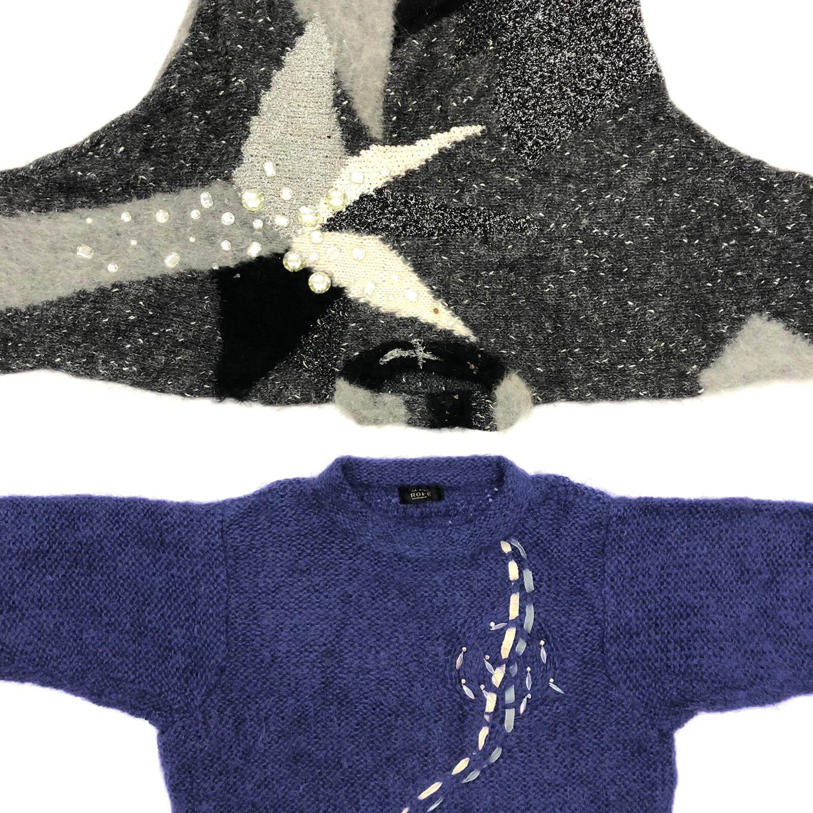 Vintage Mohair Ladies Jumper Mix - The Vintage Wholesale Company