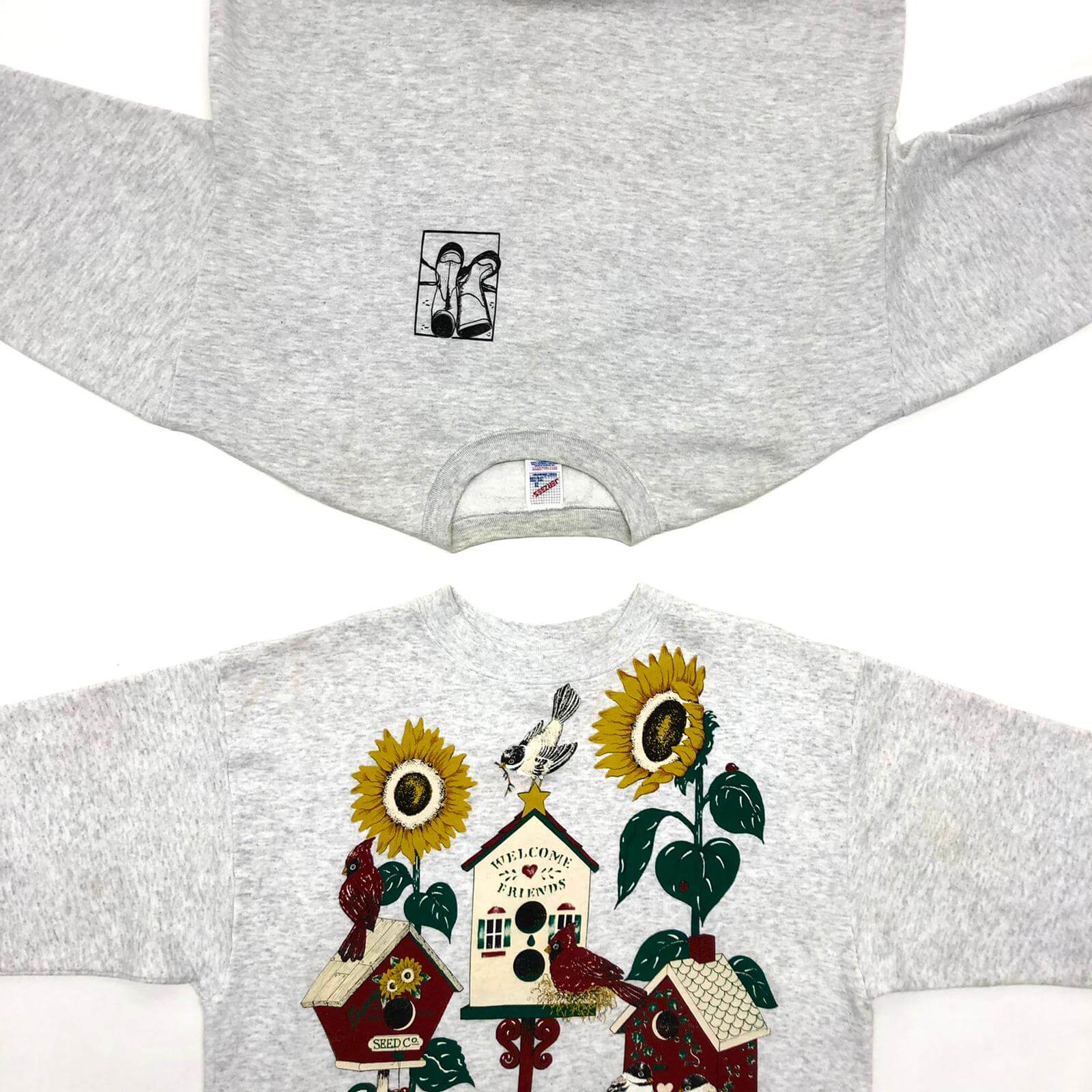 Vintage Printed Sweaters Per Piece - The Vintage Wholesale Company