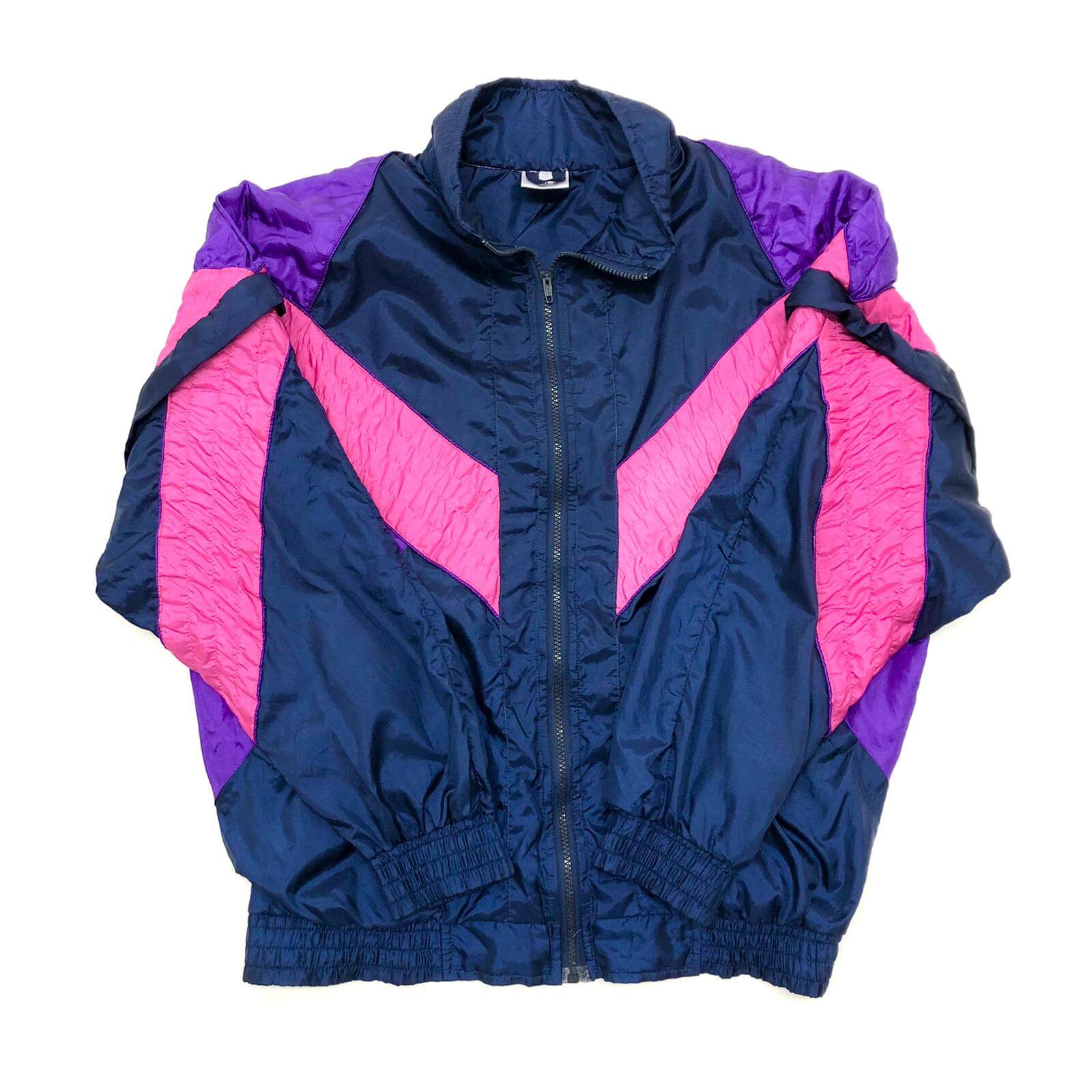 Vintage Shell Track Jackets Unbranded Mix - The Vintage Wholesale Company