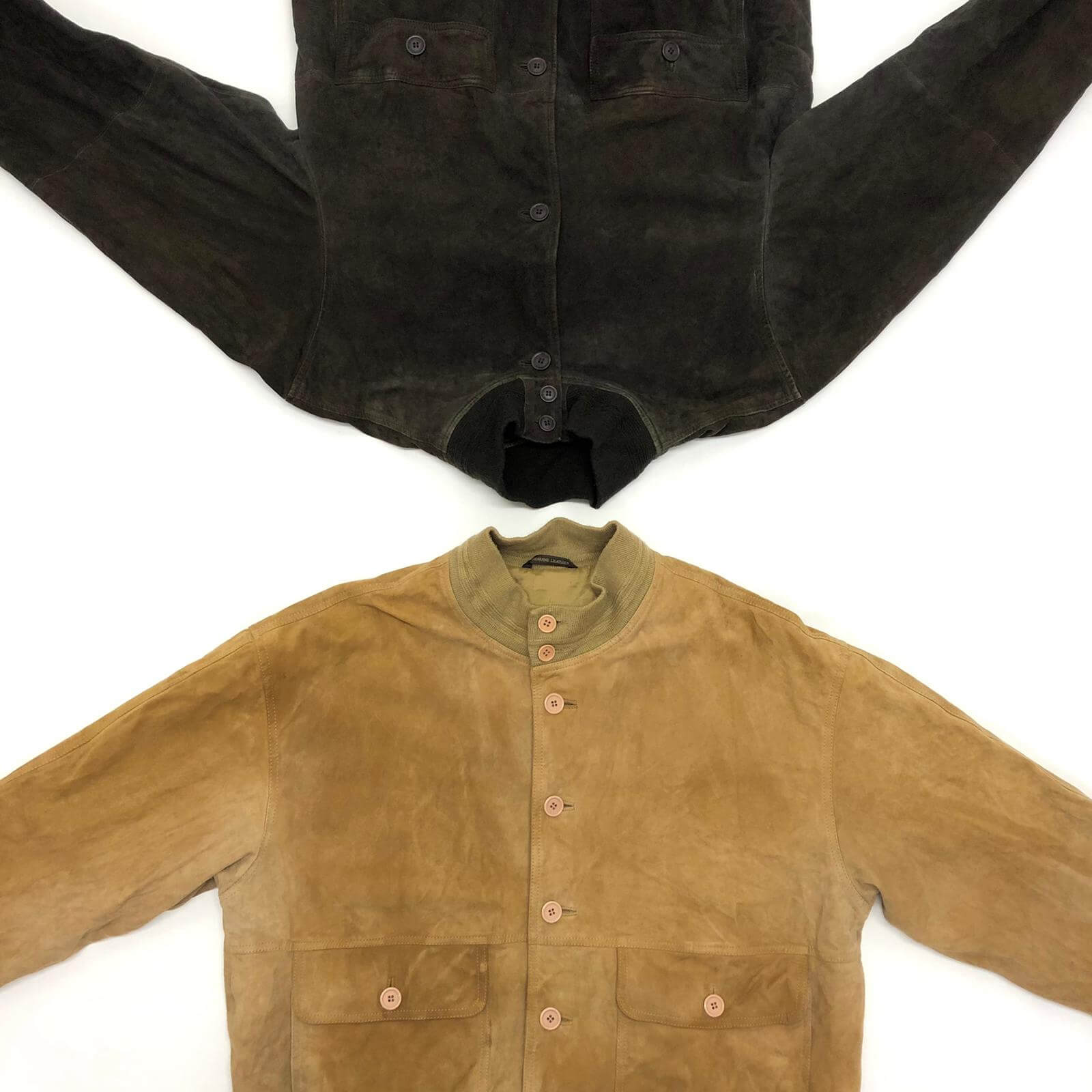 Vintage Suede Bomber Jackets - The Vintage Wholesale Company