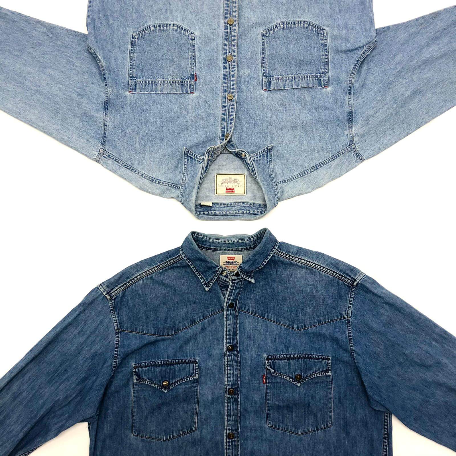 Vintage Unbranded Denim Shirts - The Vintage Wholesale Company