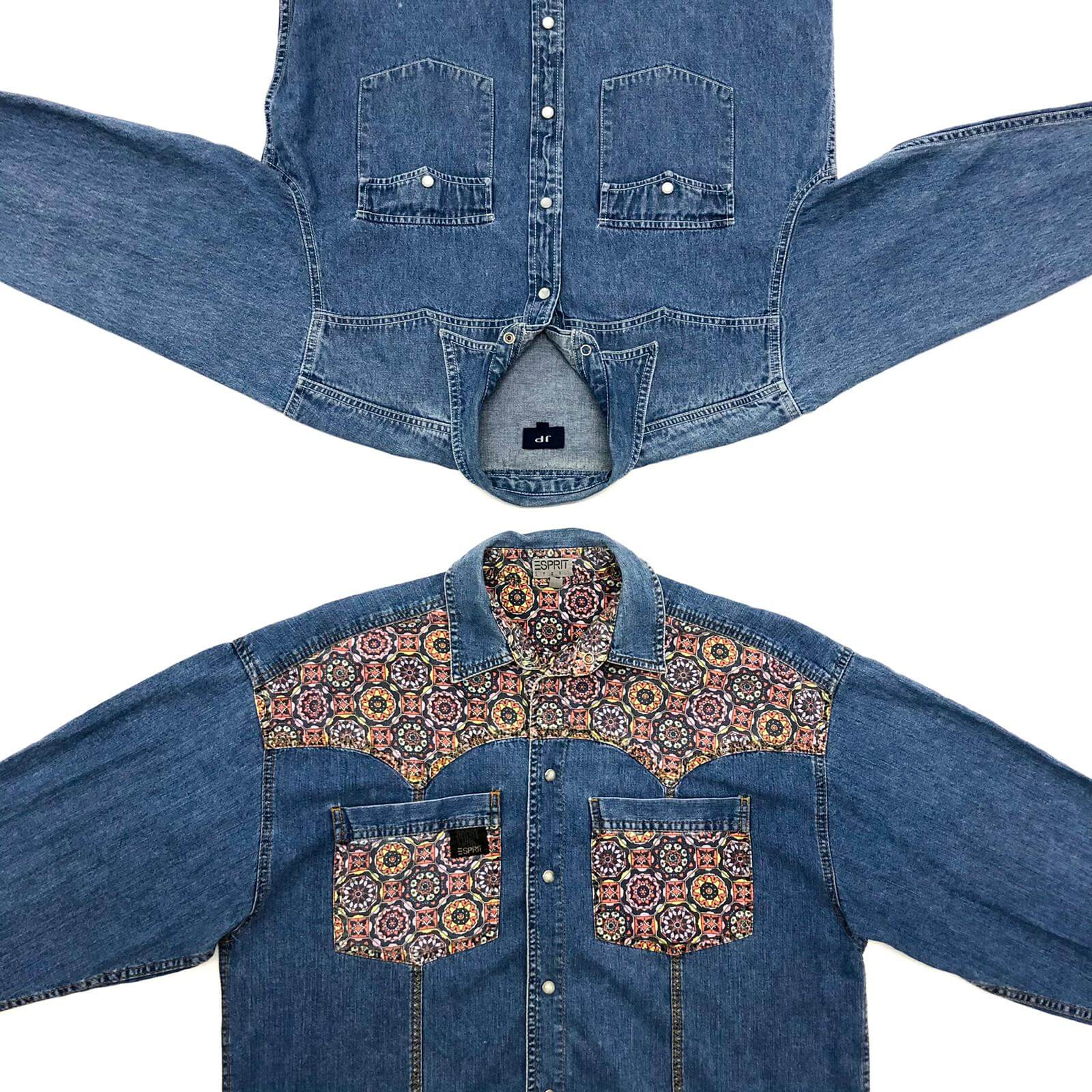 Vintage Unbranded Denim Shirts - The Vintage Wholesale Company