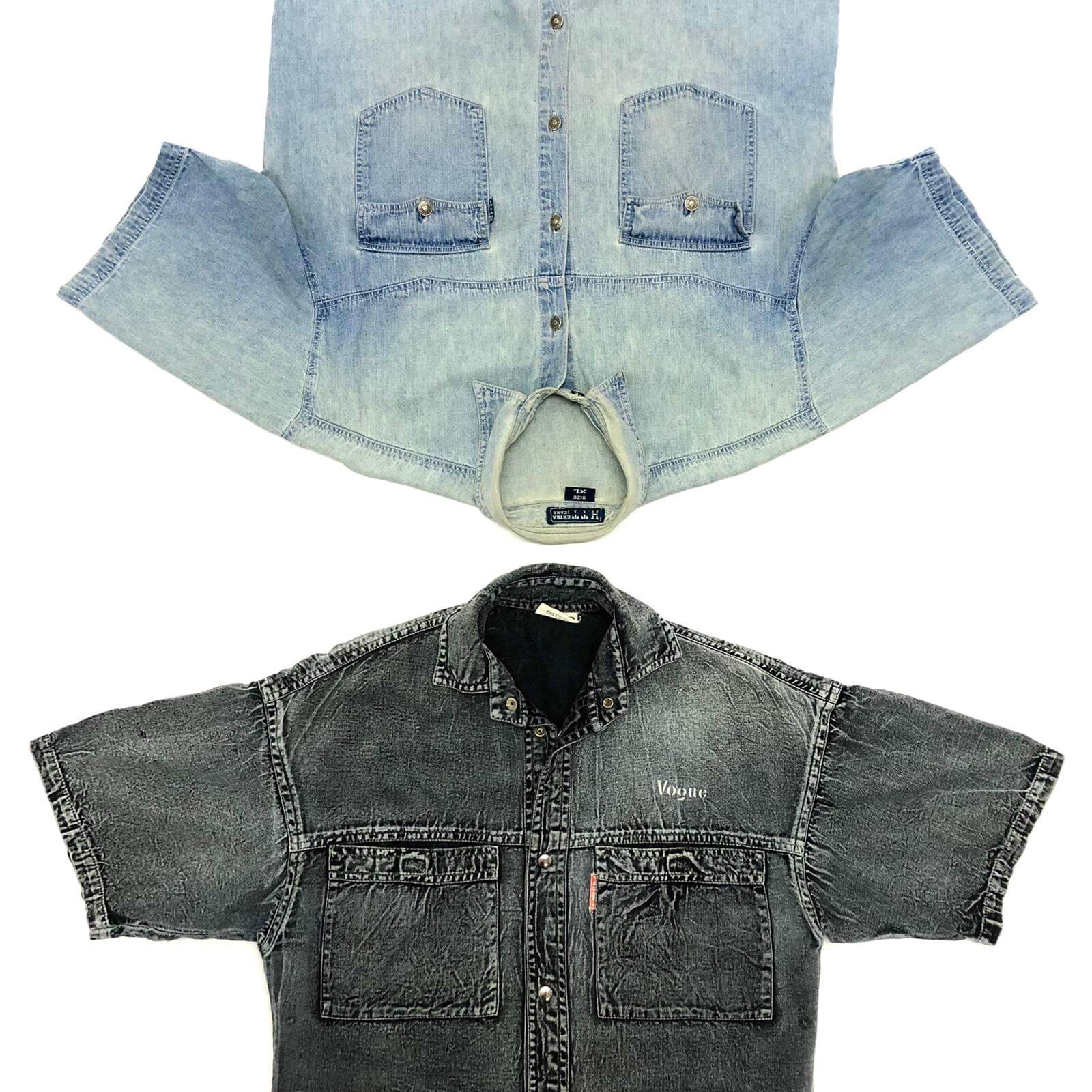 Vintage Unbranded Denim Shirts - The Vintage Wholesale Company