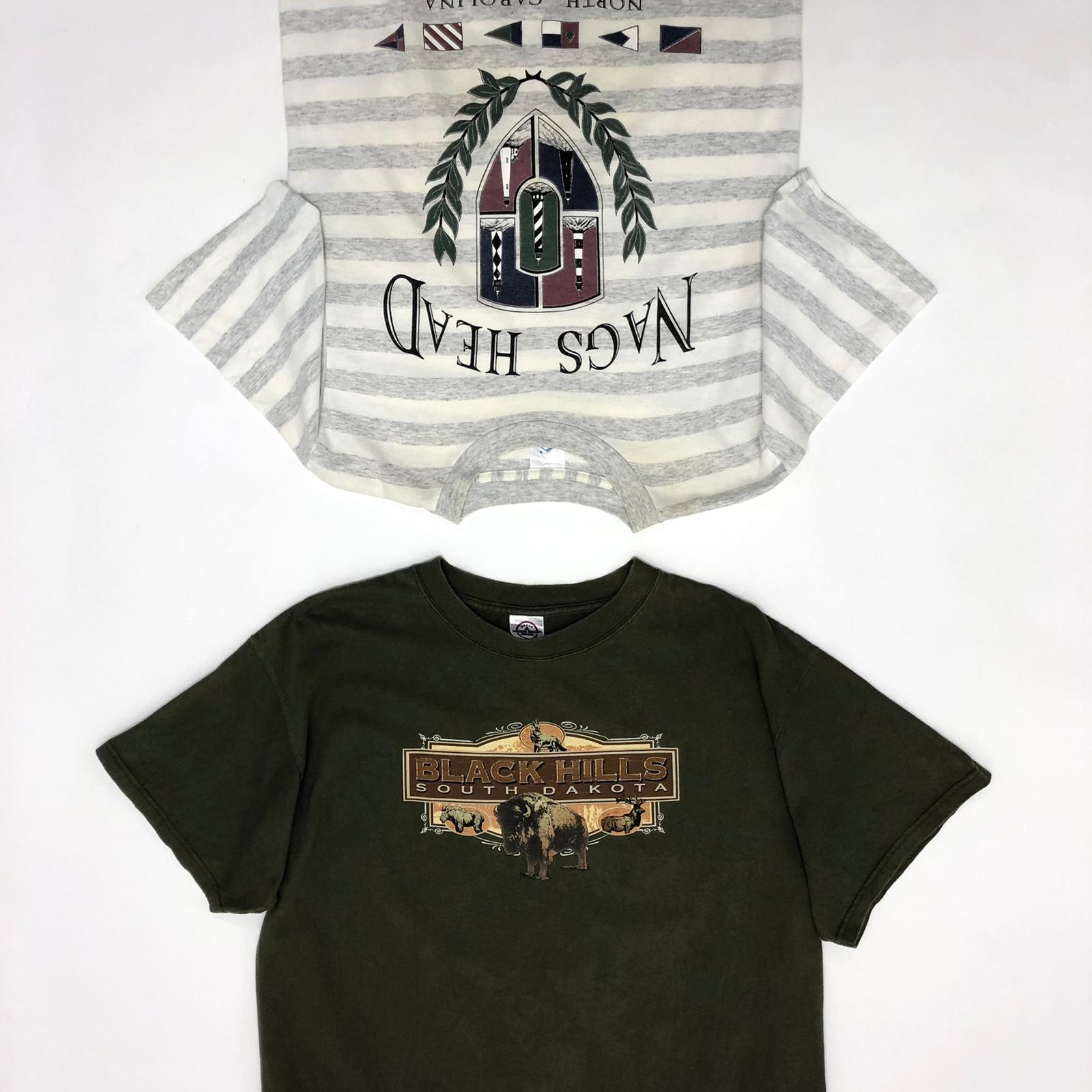 Vintage US Printed T-shirts Mix - The Vintage Wholesale Company