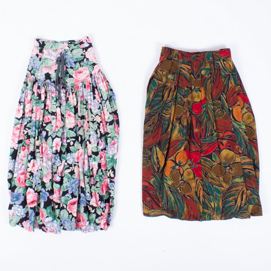 Vintage Viscose Skirts Mix - The Vintage Wholesale Company