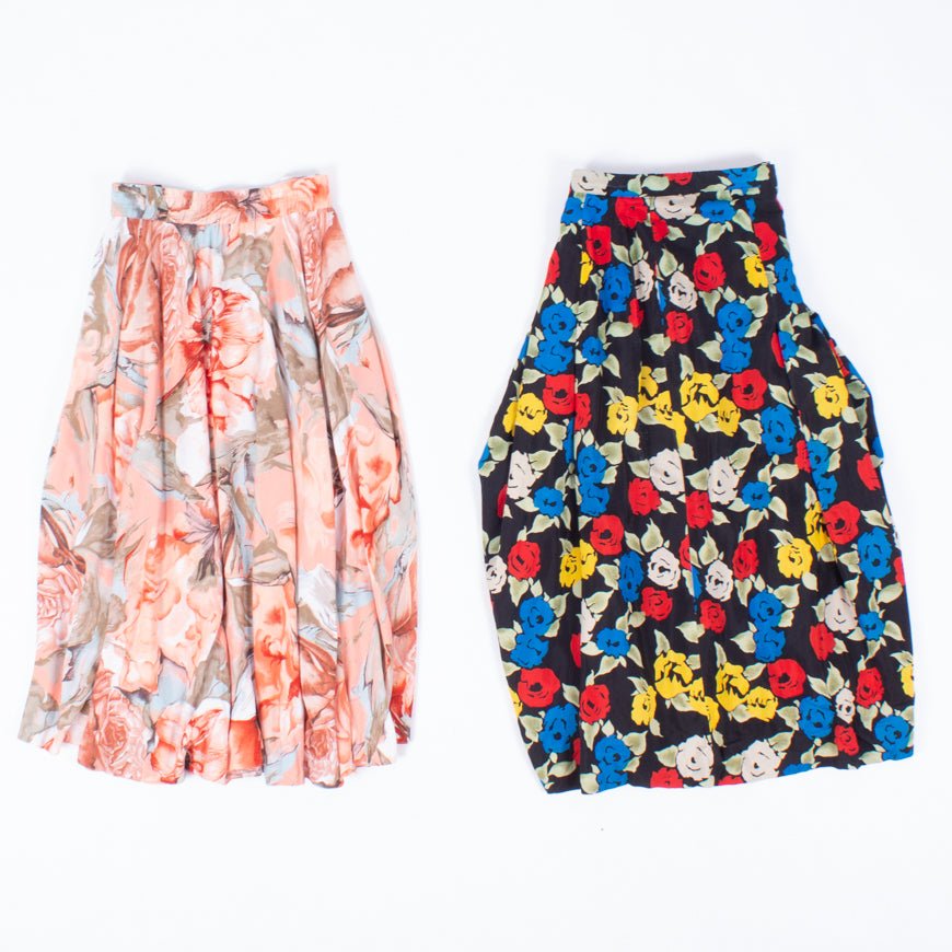 Vintage Viscose Skirts Mix - The Vintage Wholesale Company
