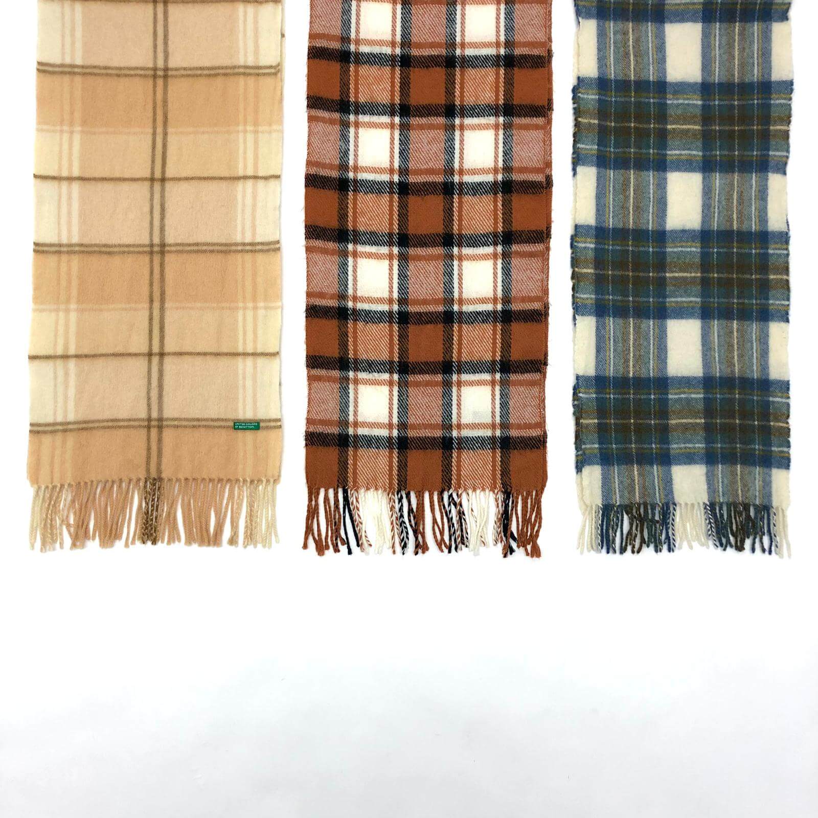 Vintage Wooly Knit Scarves Per Piece - The Vintage Wholesale Company